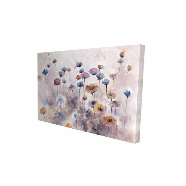 Fondo 12 x 18 in. Small Wildflowers-Print on Canvas FO2783843